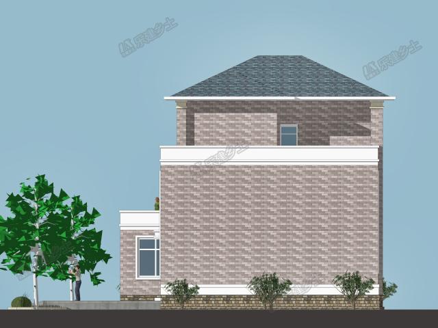 三層農(nóng)村自建民宅，專為兩代人居住設(shè)計(jì)