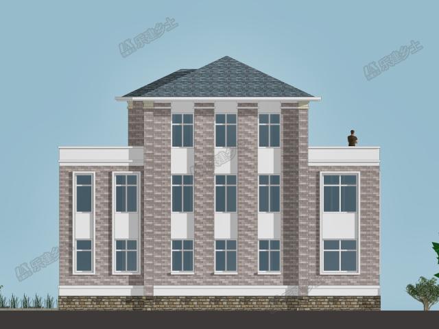 三層農(nóng)村自建民宅，專為兩代人居住設(shè)計(jì)