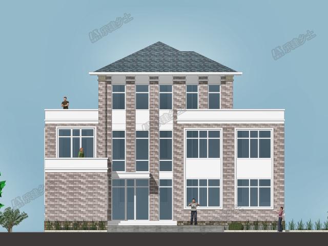 三層農(nóng)村自建民宅，專為兩代人居住設(shè)計(jì)