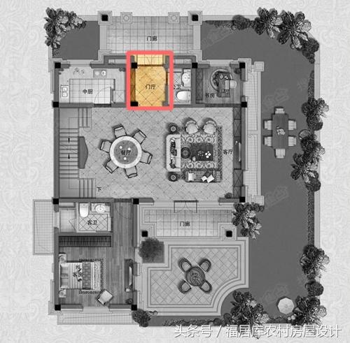 農村自建別墅戶型圖應該怎么畫？怎么設計？（分區(qū)篇）