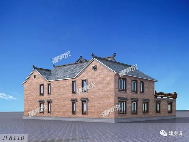 擁有一棟中式別墅，是多少人的夢想，建一個溫馨恬靜的安樂窩度過慢悠悠的溫暖歲月。