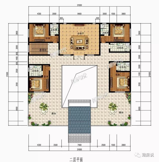擁有一棟中式別墅，是多少人的夢想，建一個溫馨恬靜的安樂窩度過慢悠悠的溫暖歲月。