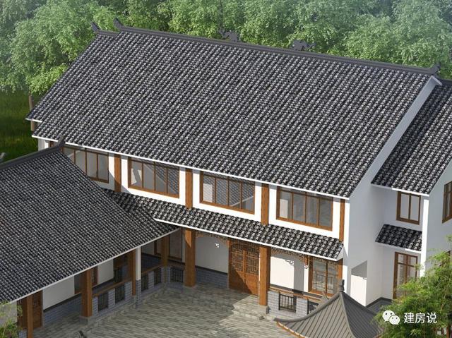 擁有一棟中式別墅，是多少人的夢想，建一個溫馨恬靜的安樂窩度過慢悠悠的溫暖歲月。