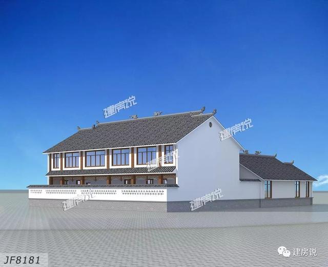 擁有一棟中式別墅，是多少人的夢想，建一個溫馨恬靜的安樂窩度過慢悠悠的溫暖歲月。