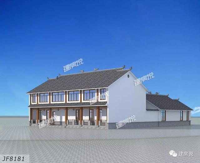 擁有一棟中式別墅，是多少人的夢想，建一個溫馨恬靜的安樂窩度過慢悠悠的溫暖歲月。