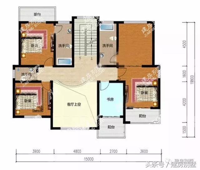 3棟三層農(nóng)村別墅設(shè)計(jì)圖，簡約大氣，無論蓋哪一棟都能讓你倍有面兒