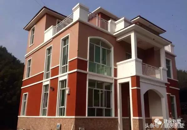 借錢也要蓋的一款別墅圖，房子周正外觀大氣，太值了