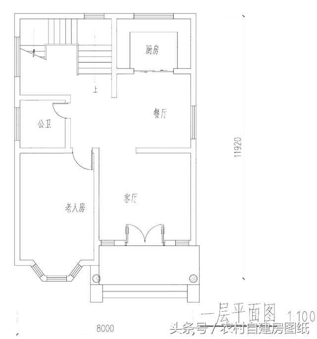 4款小戶型別墅圖，100平以內(nèi)的二層農(nóng)村房，又精致又溫馨，造價(jià)不貴隨便建