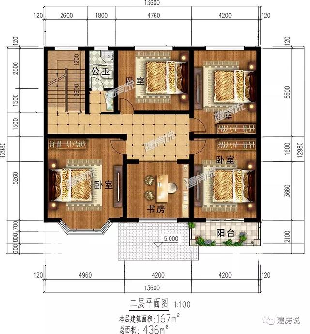 這6套農(nóng)村別墅圖超氣派！配露臺陽光房茶室影音室，室內(nèi)配備應有盡有，隨便建上那套，一輩子就值了。