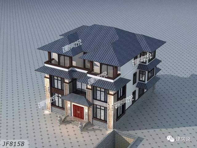 這6套農(nóng)村別墅圖超氣派！配露臺陽光房茶室影音室，室內(nèi)配備應有盡有，隨便建上那套，一輩子就值了。