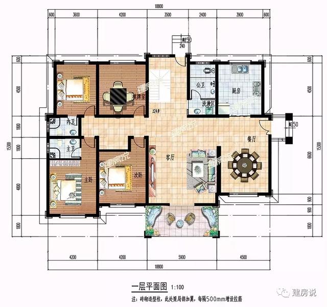 這6套農(nóng)村別墅圖超氣派！配露臺陽光房茶室影音室，室內(nèi)配備應有盡有，隨便建上那套，一輩子就值了。