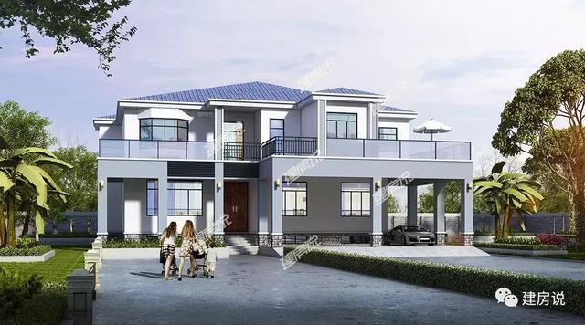 這6套農(nóng)村別墅圖超氣派！配露臺陽光房茶室影音室，室內(nèi)配備應有盡有，隨便建上那套，一輩子就值了。