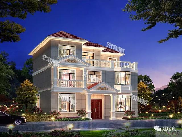 這6套農(nóng)村別墅圖超氣派！配露臺陽光房茶室影音室，室內(nèi)配備應有盡有，隨便建上那套，一輩子就值了。