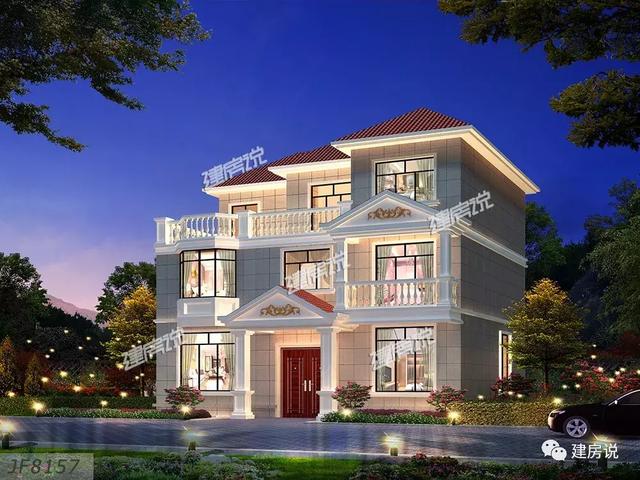 這6套農(nóng)村別墅圖超氣派！配露臺陽光房茶室影音室，室內(nèi)配備應有盡有，隨便建上那套，一輩子就值了。