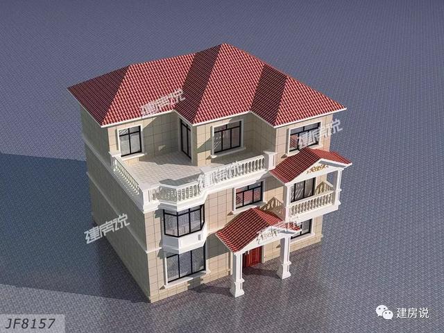 這6套農(nóng)村別墅圖超氣派！配露臺陽光房茶室影音室，室內(nèi)配備應有盡有，隨便建上那套，一輩子就值了。