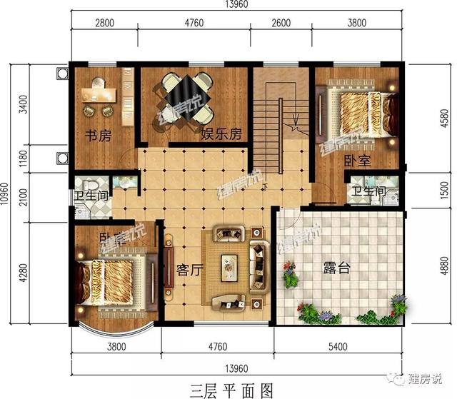  大房子有大房子的氣派，小房子有小房子的溫馨，推薦36款別墅圖，你喜歡哪個(gè)呢