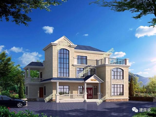  大房子有大房子的氣派，小房子有小房子的溫馨，推薦36款別墅圖，你喜歡哪個(gè)呢