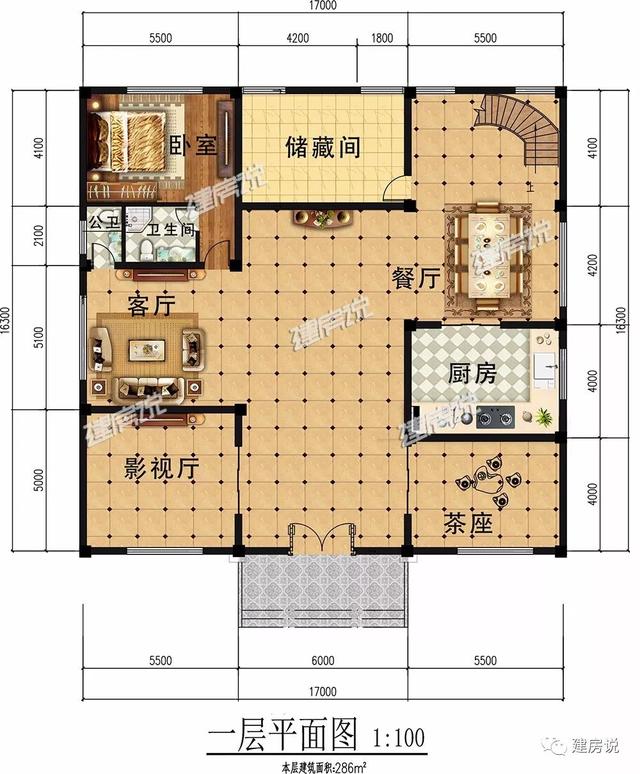 三層新中式別墅圖，顏值和布局都堪稱別墅中的轟炸機(jī)，擁有這樣的房子簡直是人生贏家啊