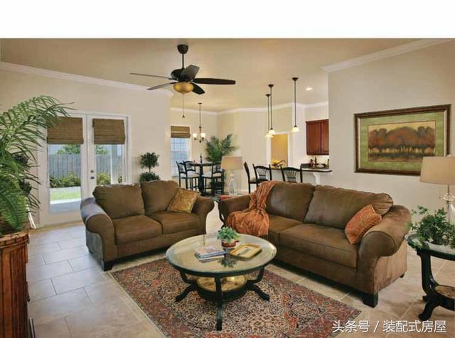 5款歐式坡頂輕鋼龍骨別墅配平面圖，有興趣的可以參考一下