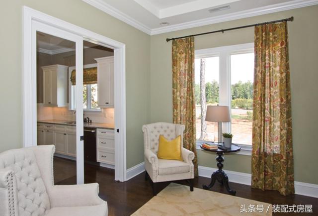 5款歐式坡頂輕鋼龍骨別墅配平面圖，有興趣的可以參考一下