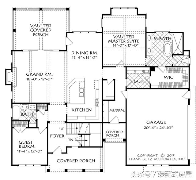 5款歐式坡頂輕鋼龍骨別墅配平面圖，有興趣的可以參考一下