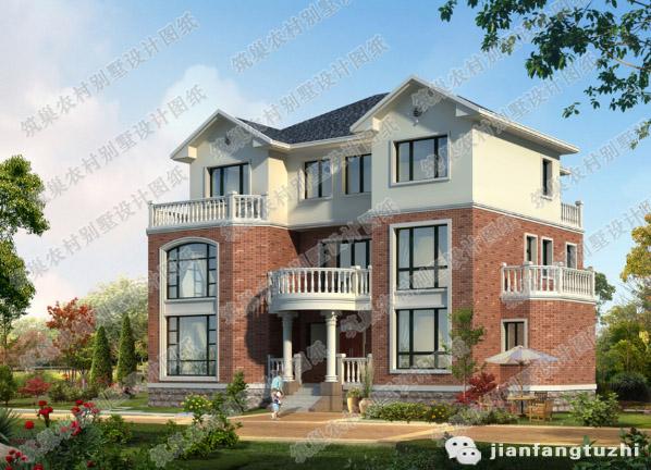 復式三層70萬180㎡別墅施工圖，帶地下室酒窖家庭影院吧臺，將住房和娛樂完美結合的農村別墅戶型圖