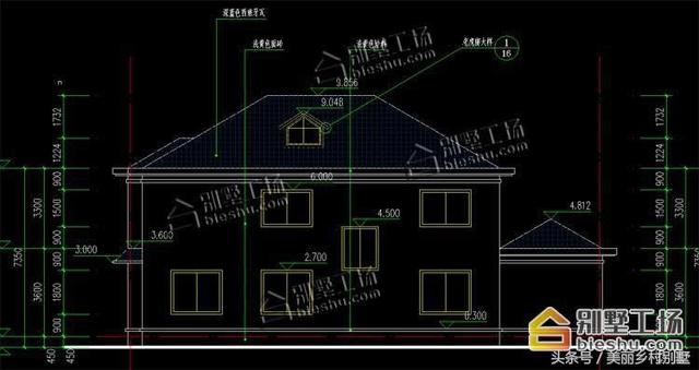 二層簡(jiǎn)歐風(fēng)格復(fù)式別墅圖，空間寬敞，住起來(lái)更舒心。