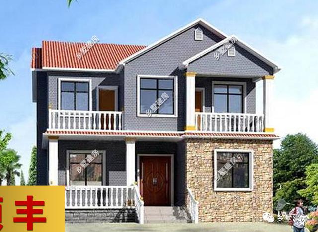 6款農(nóng)村二層別墅圖，最高造價(jià)只要20萬(wàn)，你確定不了解一下嗎？
