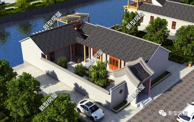 6套農(nóng)村養(yǎng)老別墅圖，簡單卻別致中式小院堪稱最美！