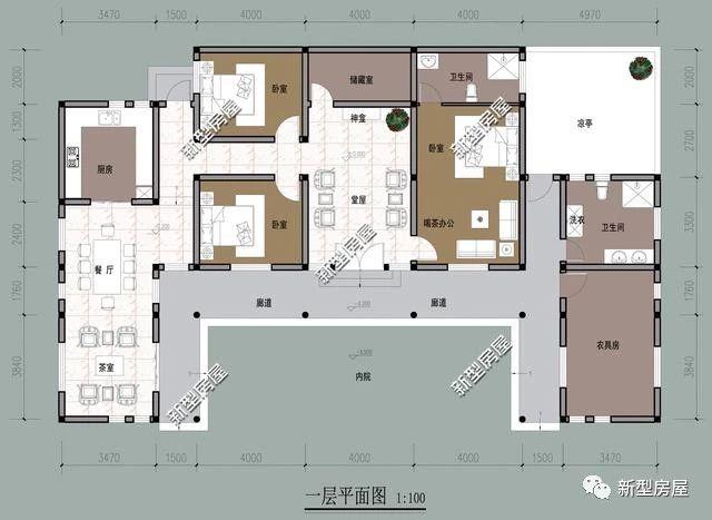 6套農(nóng)村養(yǎng)老別墅圖，簡單卻別致中式小院堪稱最美！