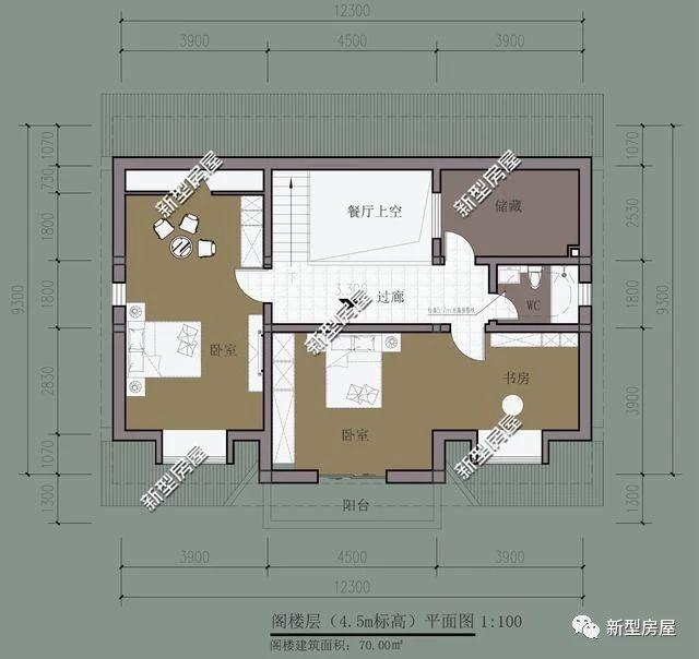 6套農(nóng)村養(yǎng)老別墅圖，簡單卻別致中式小院堪稱最美！