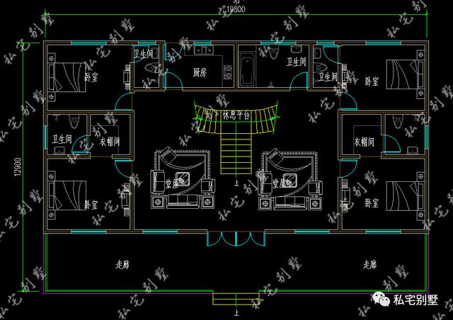 兩層實用歐式風(fēng)情多陽臺農(nóng)村自建房設(shè)計圖，超有特點