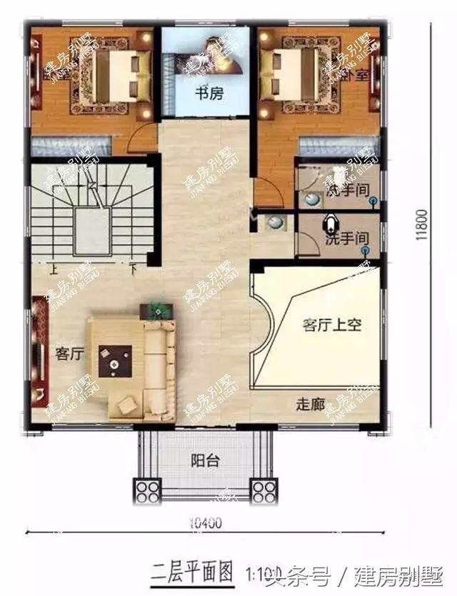 豪華四層復(fù)式別墅設(shè)計(jì)圖，配有茶室，不得不說(shuō)建一棟好房子是讓幾代人受益的事