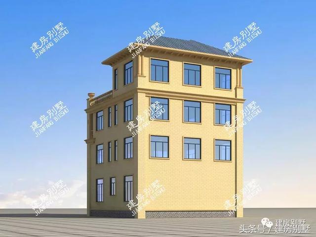 豪華四層復(fù)式別墅設(shè)計(jì)圖，配有茶室，不得不說(shuō)建一棟好房子是讓幾代人受益的事