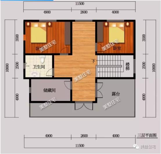 115平的新農(nóng)村中式別墅設(shè)計(jì)圖，外觀出挑，內(nèi)部傳統(tǒng)，自建一棟調(diào)整過(guò)后的新中式別墅，品位不俗