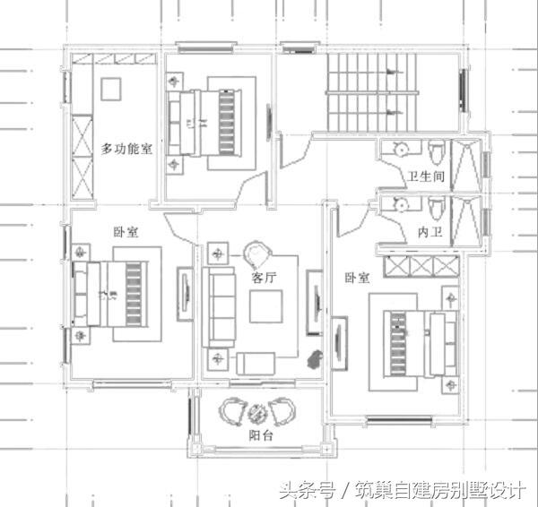 農(nóng)村自建別墅圖實(shí)拍案例：11x10米三層自建房設(shè)計(jì)效果圖+平面圖，相當(dāng)經(jīng)濟(jì)適用