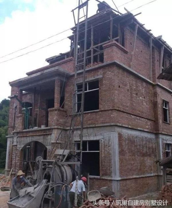 農(nóng)村自建別墅圖實(shí)拍案例：11x10米三層自建房設(shè)計(jì)效果圖+平面圖，相當(dāng)經(jīng)濟(jì)適用