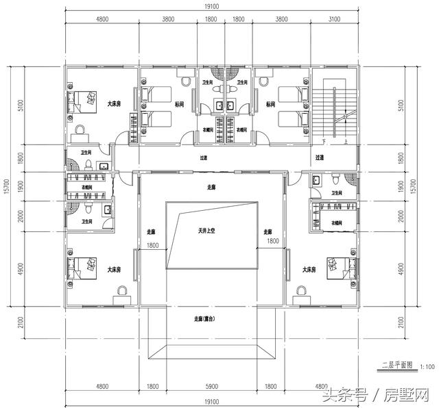 一款十分經典的新中式別墅圖紙設計，完美演繹中式傳統(tǒng)設計！
