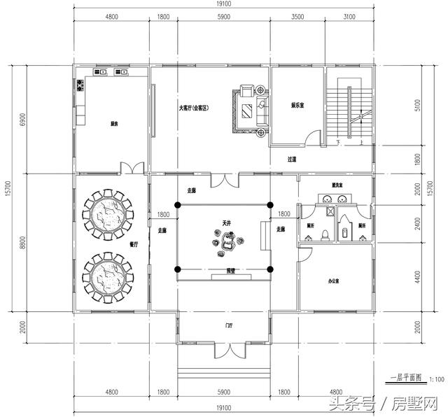 一款十分經典的新中式別墅圖紙設計，完美演繹中式傳統(tǒng)設計！