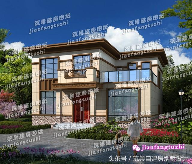 歐式VS中式：2款二層新農(nóng)村自建別墅圖你更喜歡哪款呢