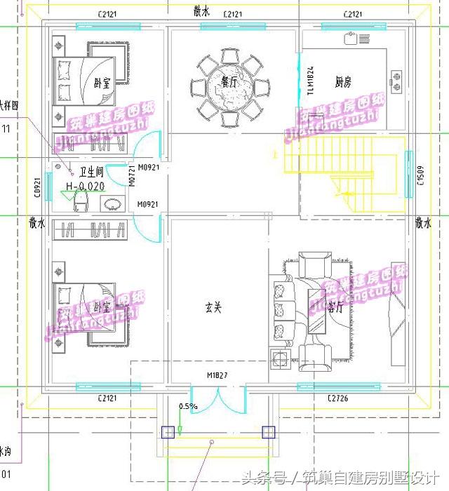 歐式VS中式：2款二層新農(nóng)村自建別墅圖你更喜歡哪款呢