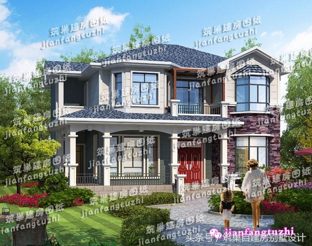 歐式VS中式：2款二層新農(nóng)村自建別墅圖你更喜歡哪款呢