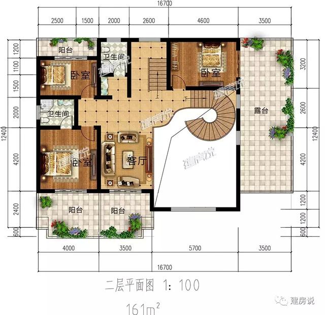 三層新中式農(nóng)村自建房設(shè)計圖大氣優(yōu)雅，戶型合理，提升居住舒適度