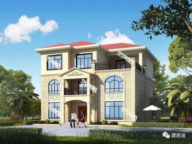 5款兄弟疊拼別墅圖，一人一層，其樂融融，平攤一戶也就15萬呢，巨劃算！