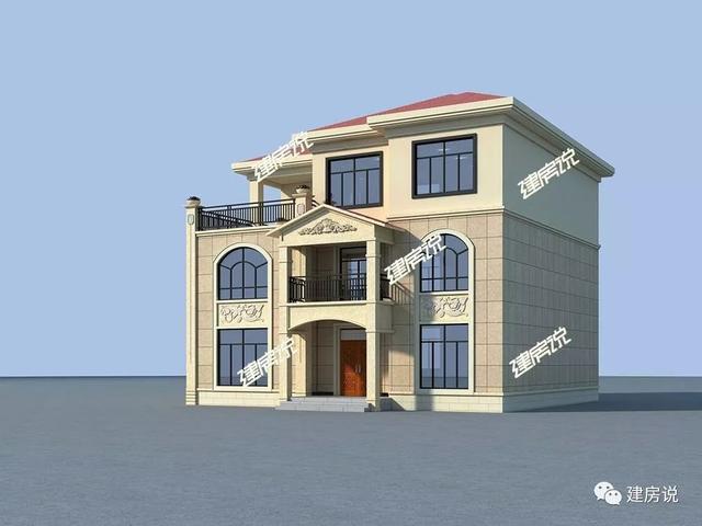 5款兄弟疊拼別墅圖，一人一層，其樂融融，平攤一戶也就15萬呢，巨劃算！