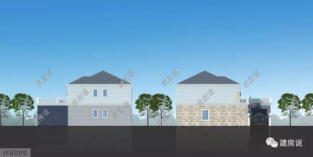 擁有一棟這樣豪華大氣的三層別墅，家庭幸福，人生美滿！