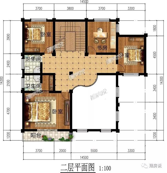 擁有一棟這樣豪華大氣的三層別墅，家庭幸福，人生美滿！