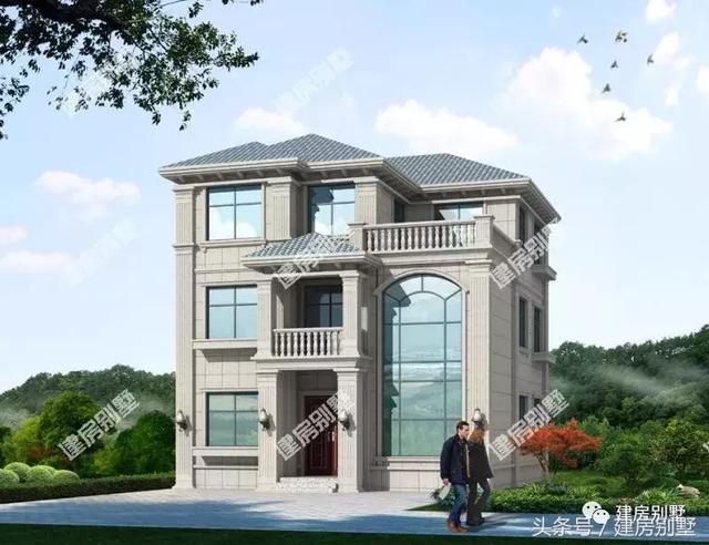 歐式三層別墅，戶型通透夠氣派，真讓人心生向往