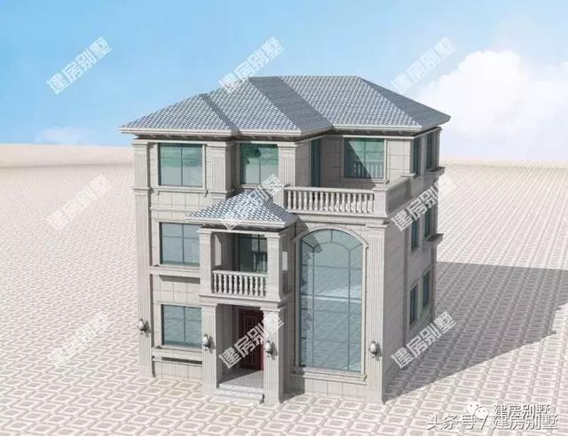 歐式三層別墅，戶型通透夠氣派，真讓人心生向往