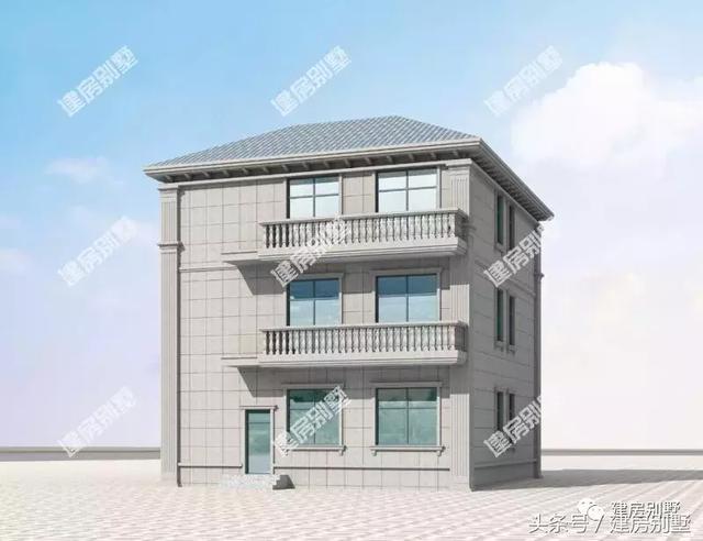 歐式三層別墅，戶型通透夠氣派，真讓人心生向往